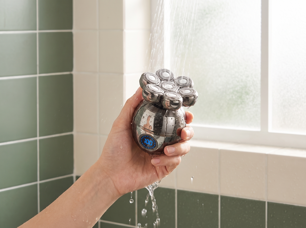 Le rasoir Lissane étanche sous la douche